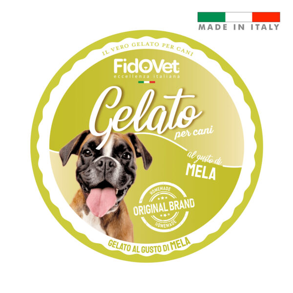 FidoVet Gelato Ice Cream for Dogs Pineapple