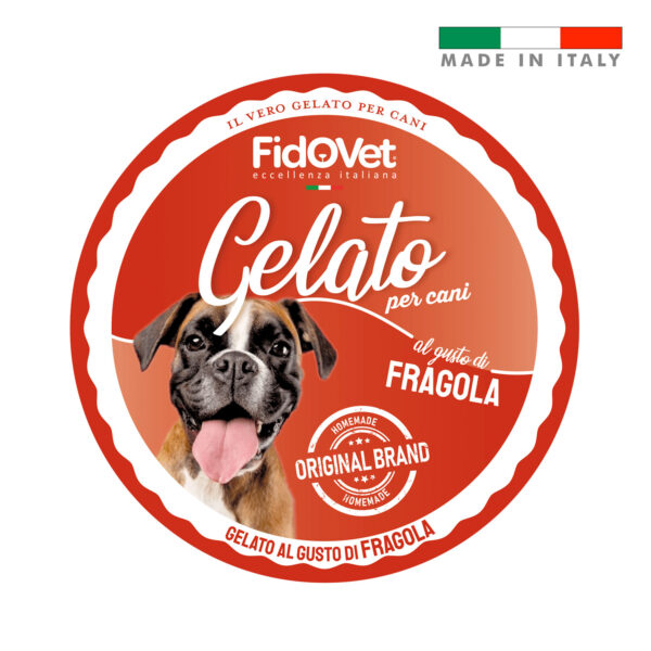 FidoVet Gelato Ice Cream for Dogs Pineapple