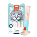 Wanpy Creamy Lickable Cat Treats Tuna & Codfish 14g x 5pcs