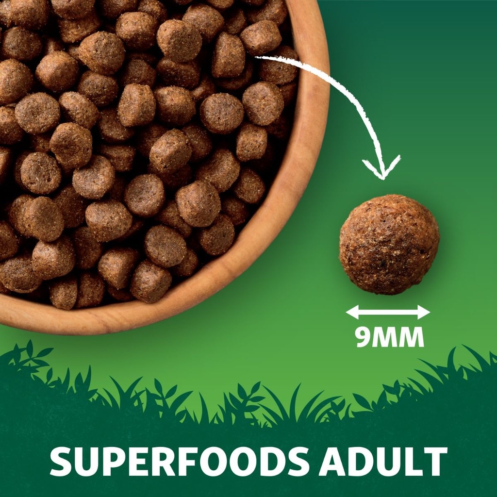 Harringtons Superfoods Turkey with Vegetables Adult Dry Dog Food 1.7kg