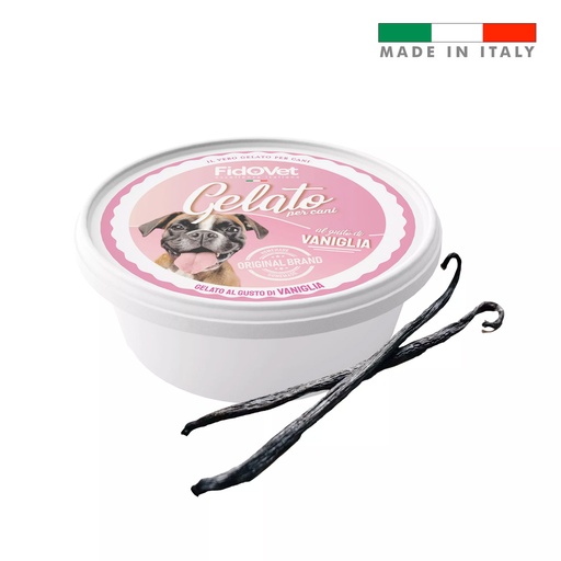 [161121] FidoVet Gelato Ice Cream for Dogs Vanilla 