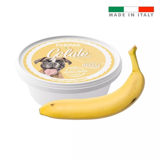 [161114] FidoVet Gelato Ice Cream for Dogs Banana