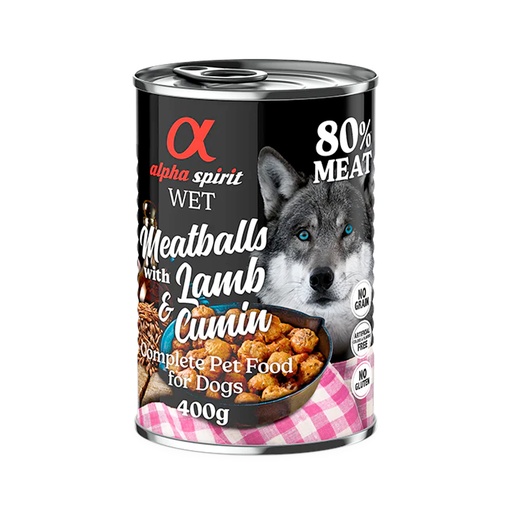 [5101] Alpha Spirit Meatballs Lamb and Cumin 400gm